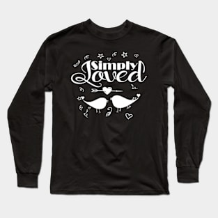 valentines day by chakibium Long Sleeve T-Shirt